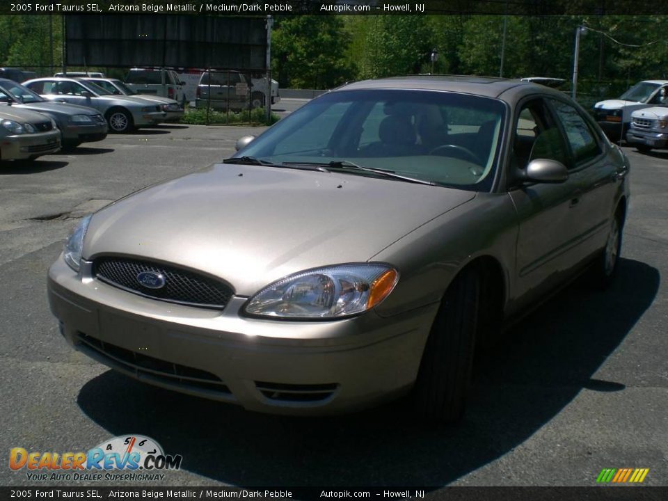 2005 Ford Taurus SEL Arizona Beige Metallic / Medium/Dark Pebble Photo #3