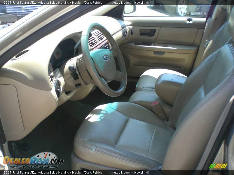 2005 Ford Taurus SEL Arizona Beige Metallic / Medium/Dark Pebble Photo #9