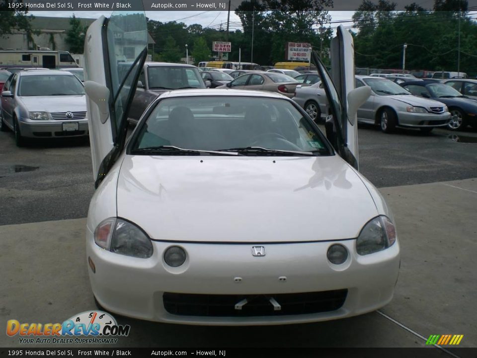 Frost white honda del sol #3