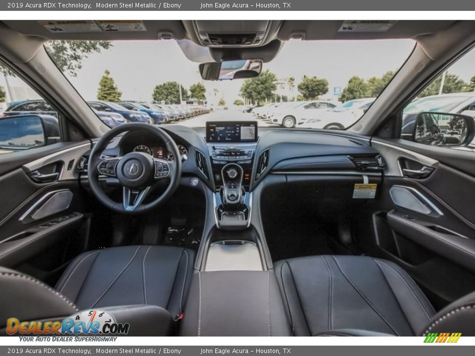2019 Acura RDX Technology Modern Steel Metallic / Ebony Photo #9