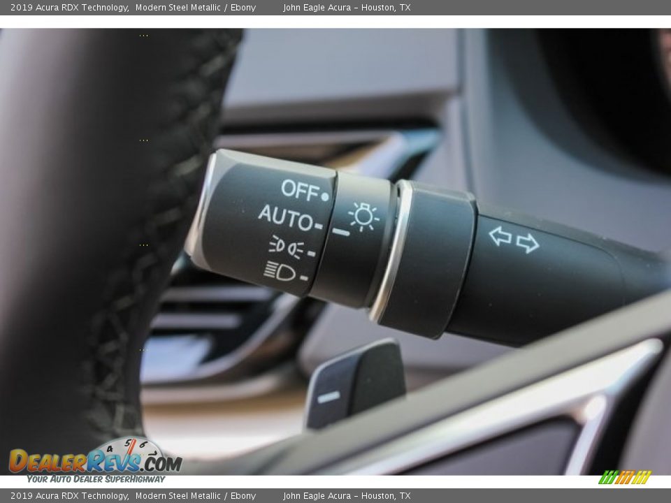 2019 Acura RDX Technology Modern Steel Metallic / Ebony Photo #34