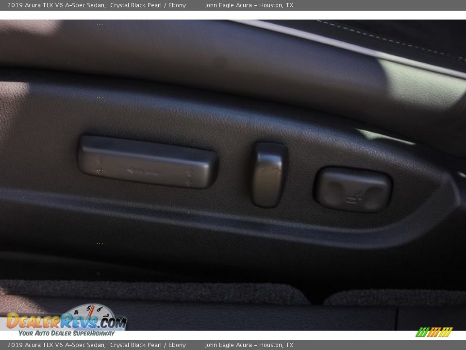 2019 Acura TLX V6 A-Spec Sedan Crystal Black Pearl / Ebony Photo #12