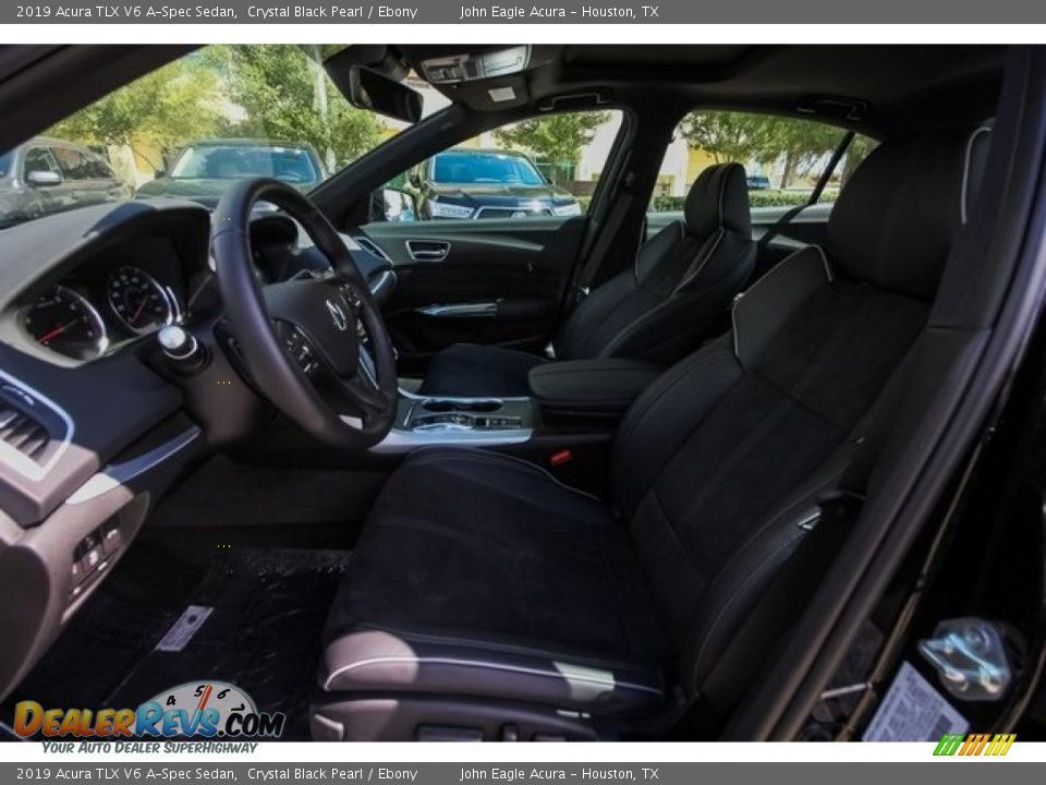 2019 Acura TLX V6 A-Spec Sedan Crystal Black Pearl / Ebony Photo #15
