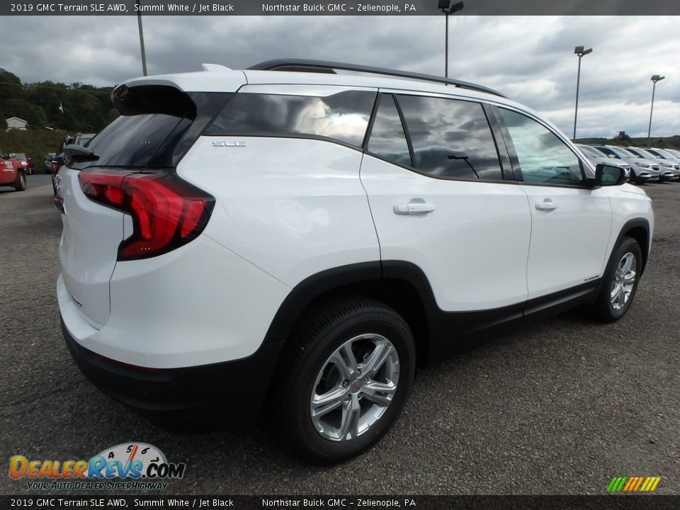 2019 GMC Terrain SLE AWD Summit White / Jet Black Photo #5