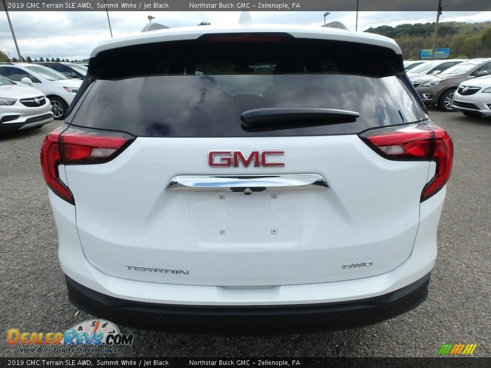2019 GMC Terrain SLE AWD Summit White / Jet Black Photo #6