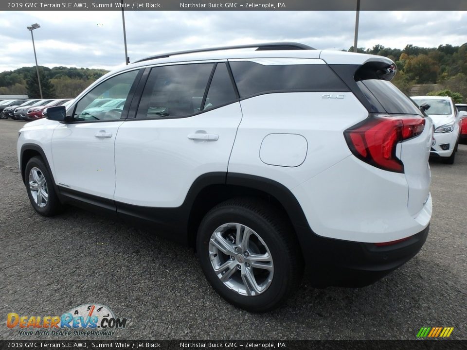2019 GMC Terrain SLE AWD Summit White / Jet Black Photo #8