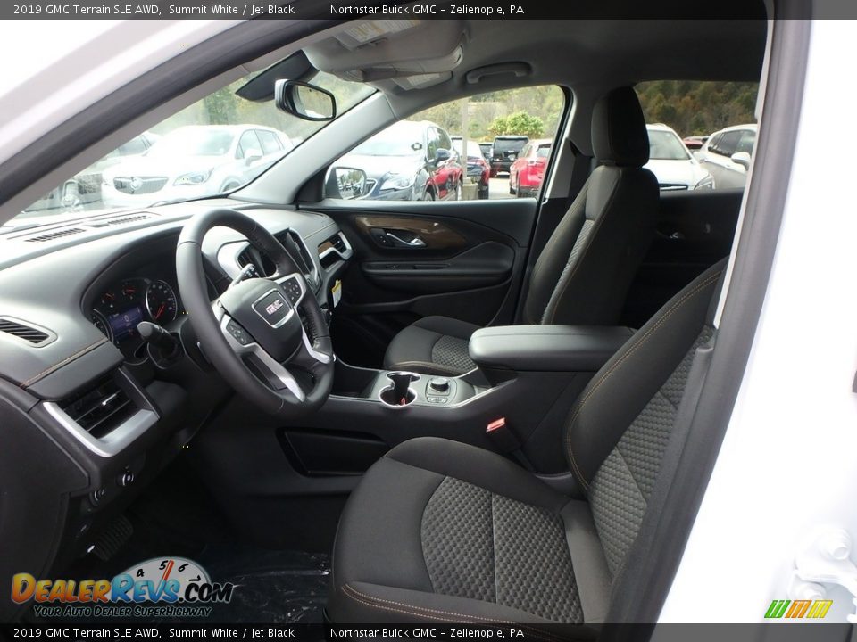 2019 GMC Terrain SLE AWD Summit White / Jet Black Photo #10
