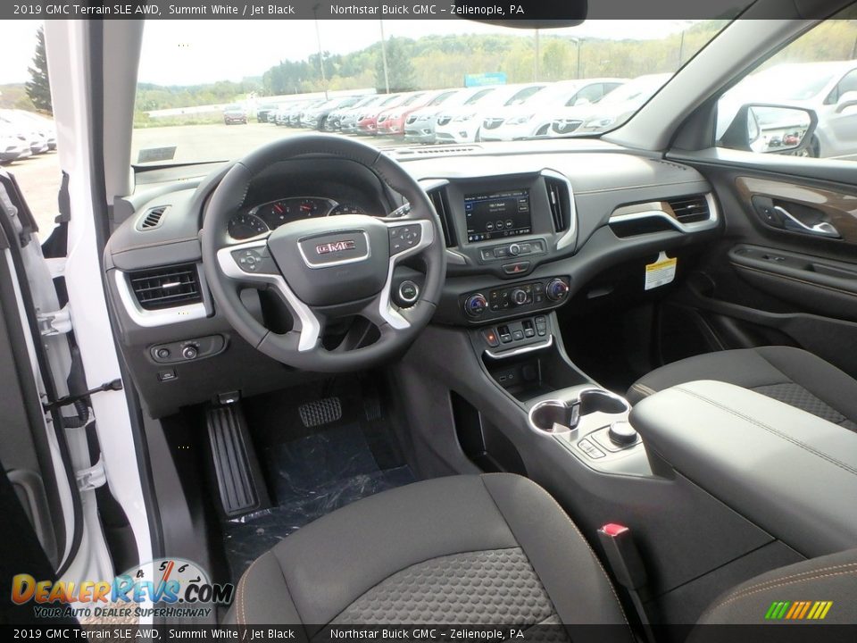 2019 GMC Terrain SLE AWD Summit White / Jet Black Photo #12