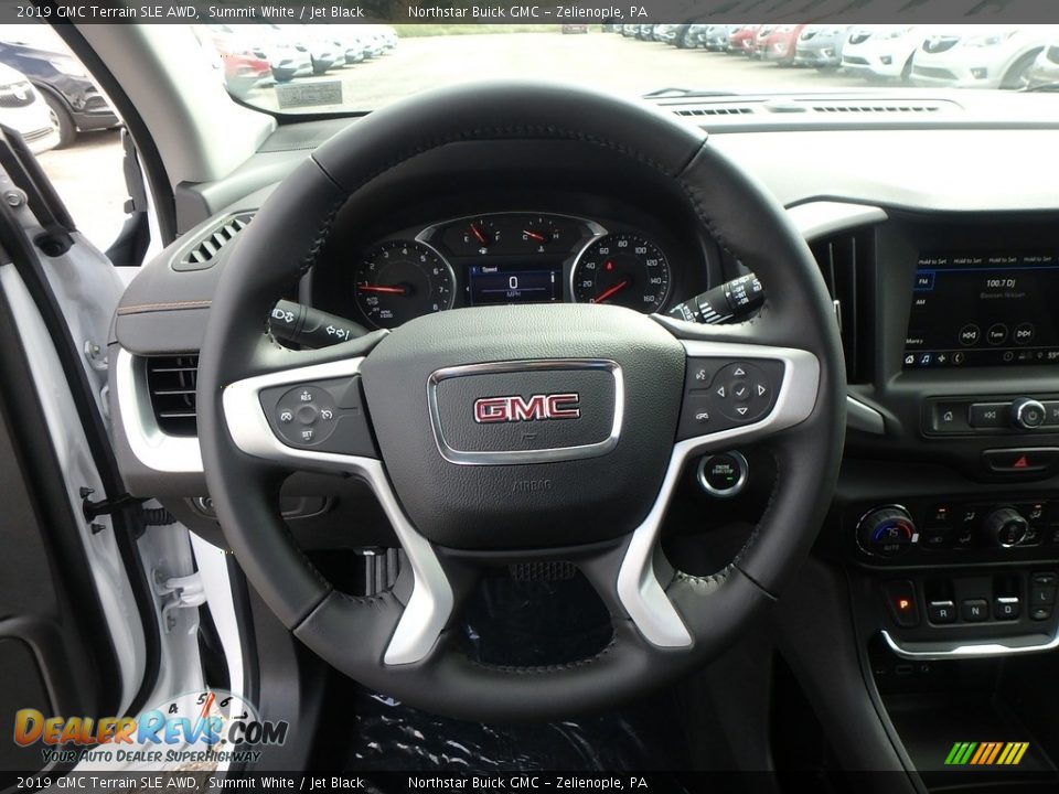 2019 GMC Terrain SLE AWD Summit White / Jet Black Photo #16