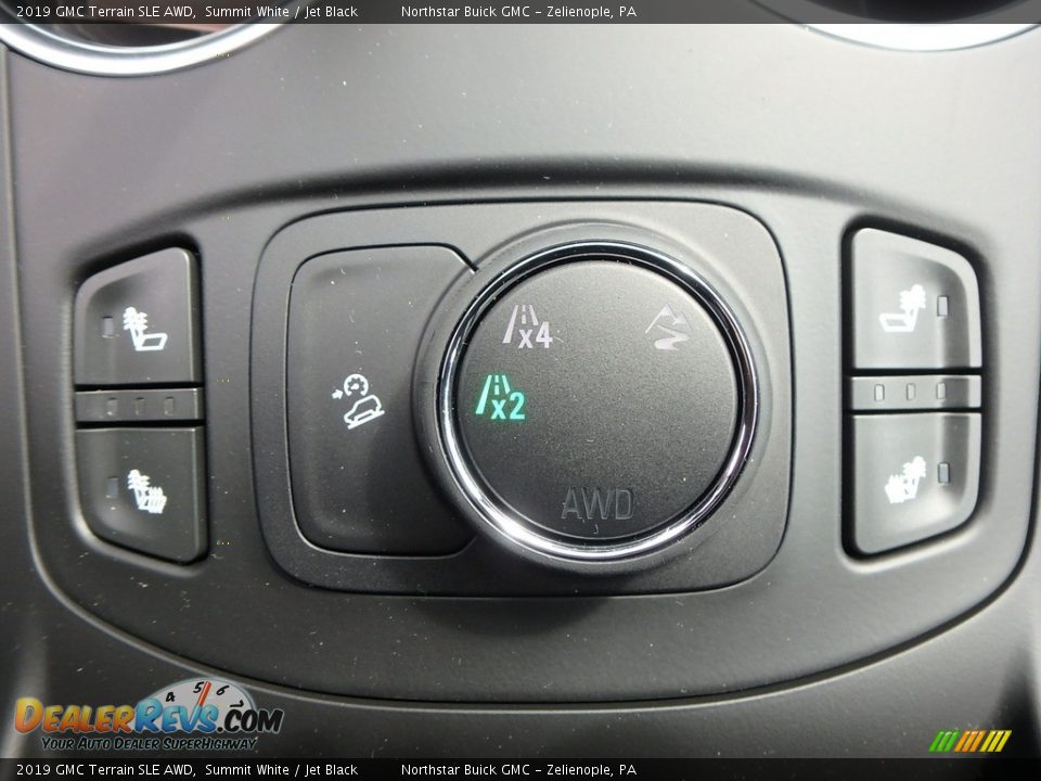 2019 GMC Terrain SLE AWD Summit White / Jet Black Photo #17