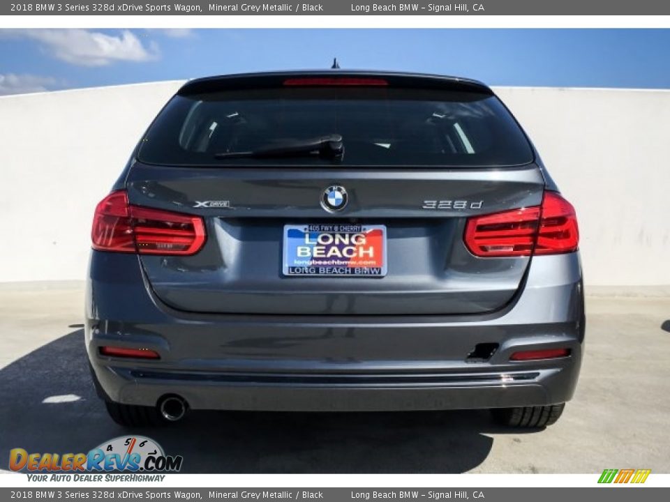 2018 BMW 3 Series 328d xDrive Sports Wagon Mineral Grey Metallic / Black Photo #3