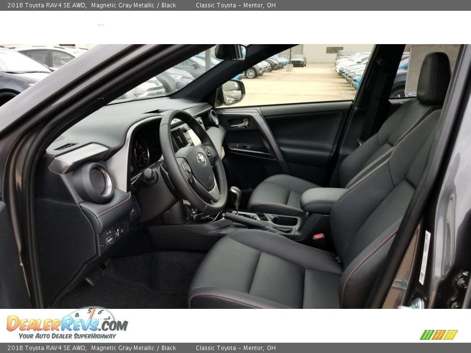 2018 Toyota RAV4 SE AWD Magnetic Gray Metallic / Black Photo #2