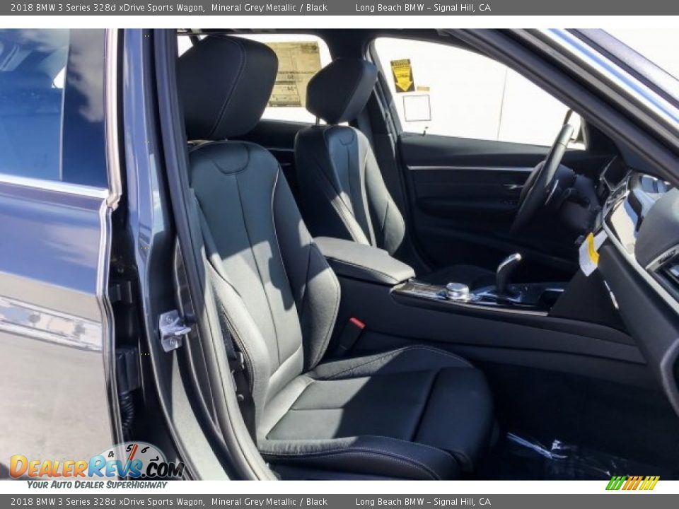 2018 BMW 3 Series 328d xDrive Sports Wagon Mineral Grey Metallic / Black Photo #5