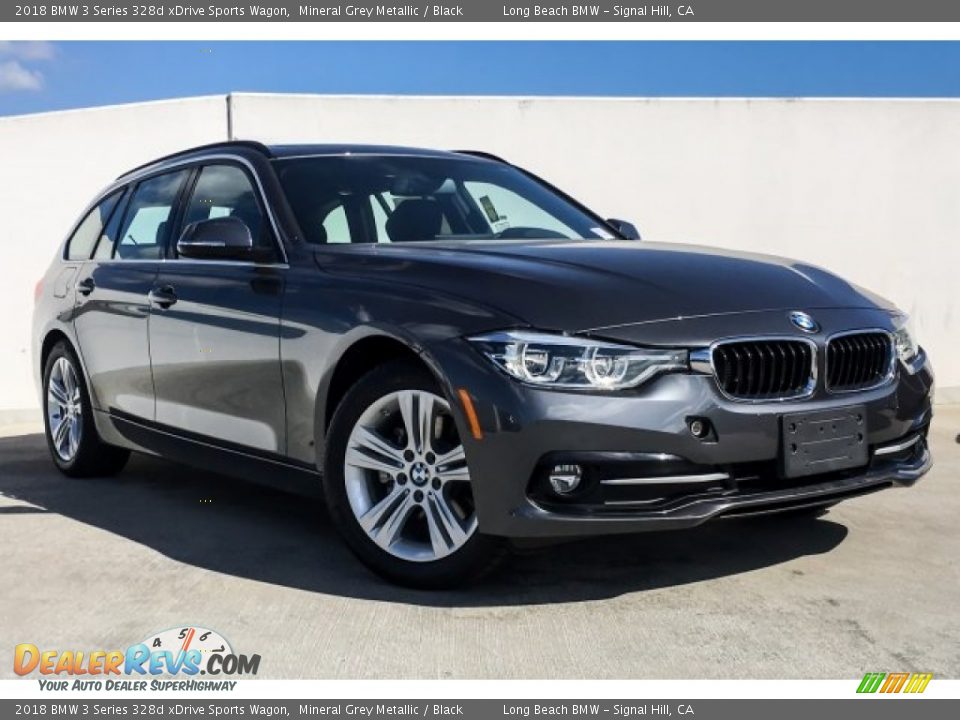Front 3/4 View of 2018 BMW 3 Series 328d xDrive Sports Wagon Photo #12