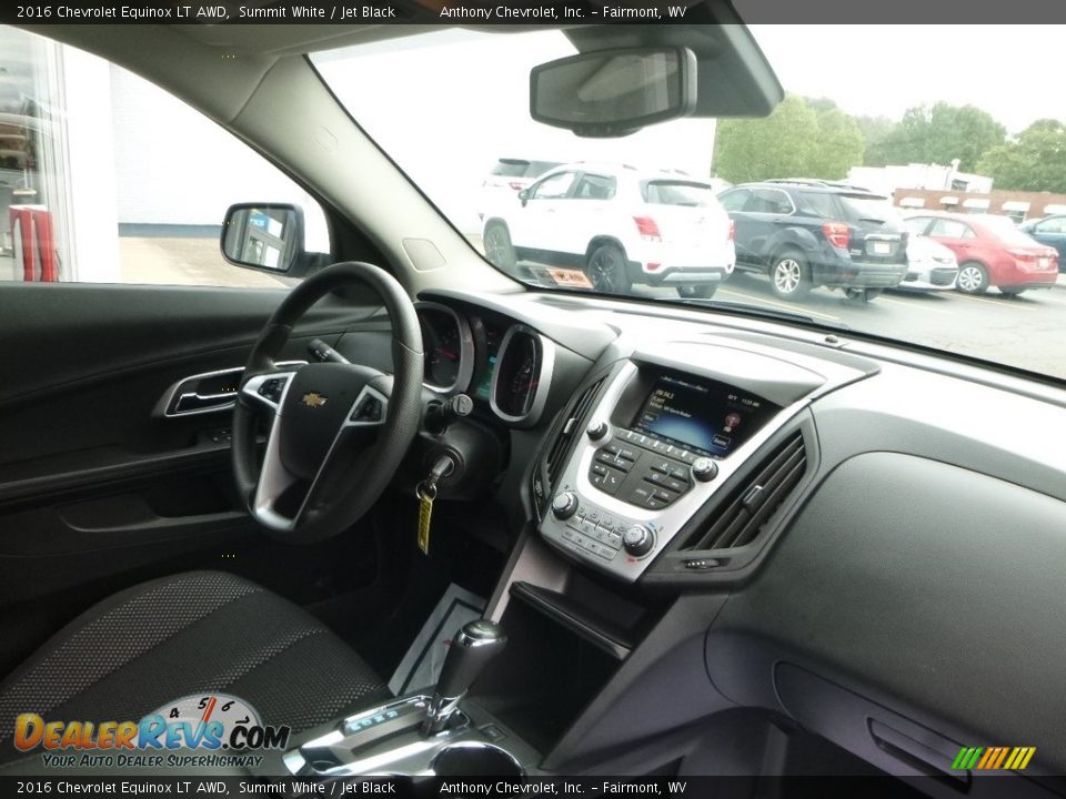2016 Chevrolet Equinox LT AWD Summit White / Jet Black Photo #11