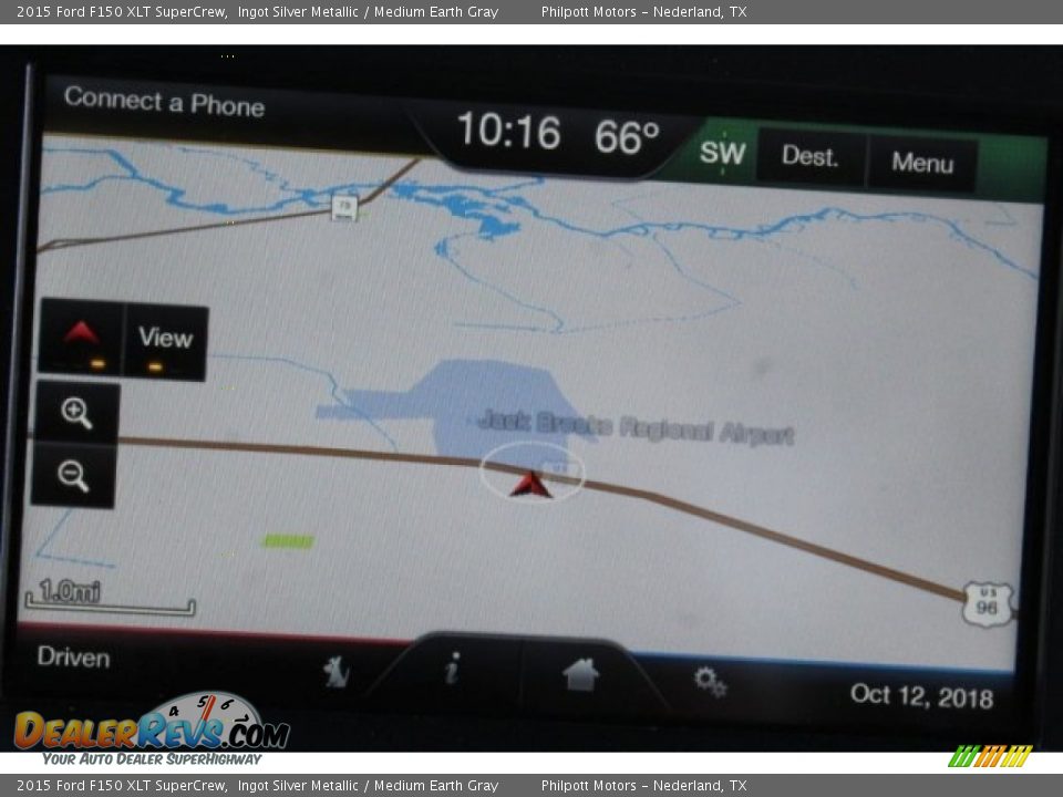 2015 Ford F150 XLT SuperCrew Ingot Silver Metallic / Medium Earth Gray Photo #19