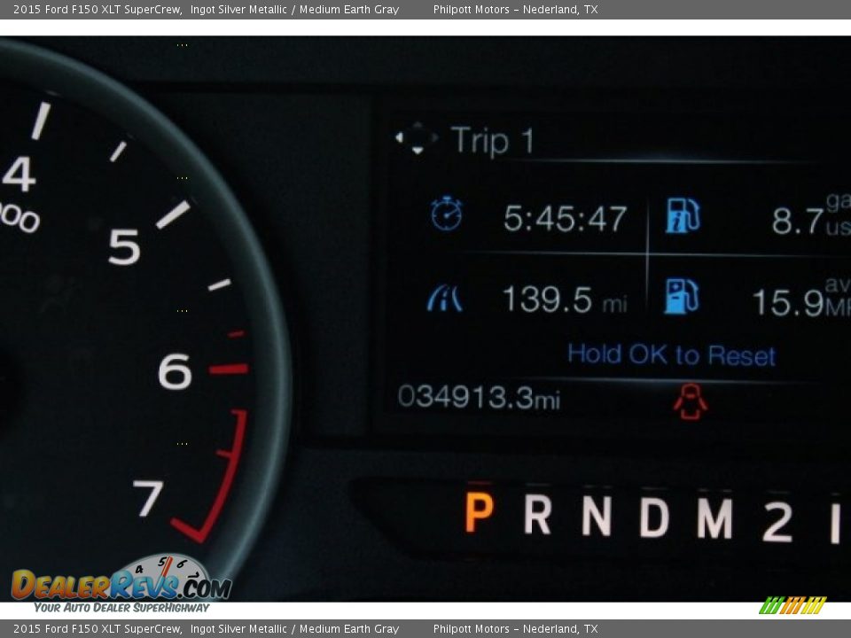 2015 Ford F150 XLT SuperCrew Ingot Silver Metallic / Medium Earth Gray Photo #24