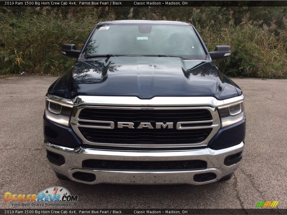 2019 Ram 1500 Big Horn Crew Cab 4x4 Patriot Blue Pearl / Black Photo #2