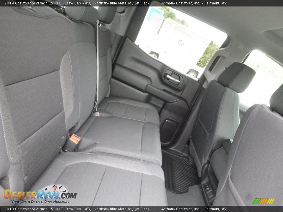 2019 Chevrolet Silverado 1500 LT Crew Cab 4WD Northsky Blue Metallic / Jet Black Photo #11