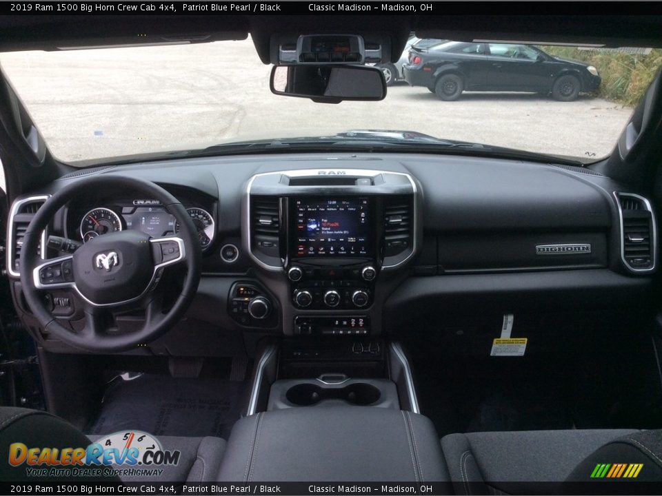 2019 Ram 1500 Big Horn Crew Cab 4x4 Patriot Blue Pearl / Black Photo #12