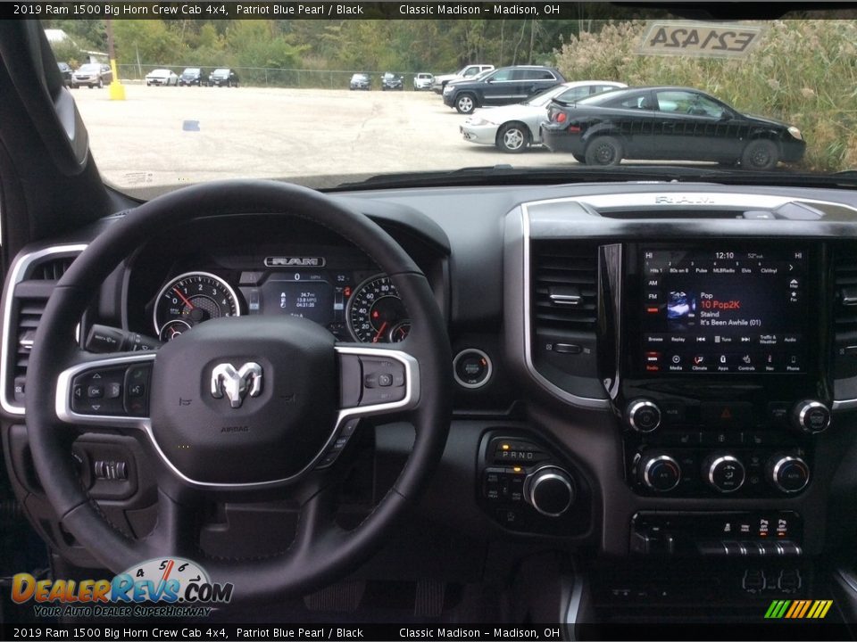 2019 Ram 1500 Big Horn Crew Cab 4x4 Patriot Blue Pearl / Black Photo #13
