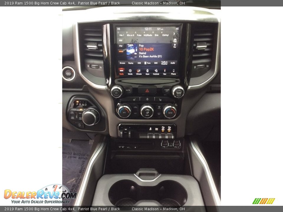 2019 Ram 1500 Big Horn Crew Cab 4x4 Patriot Blue Pearl / Black Photo #14