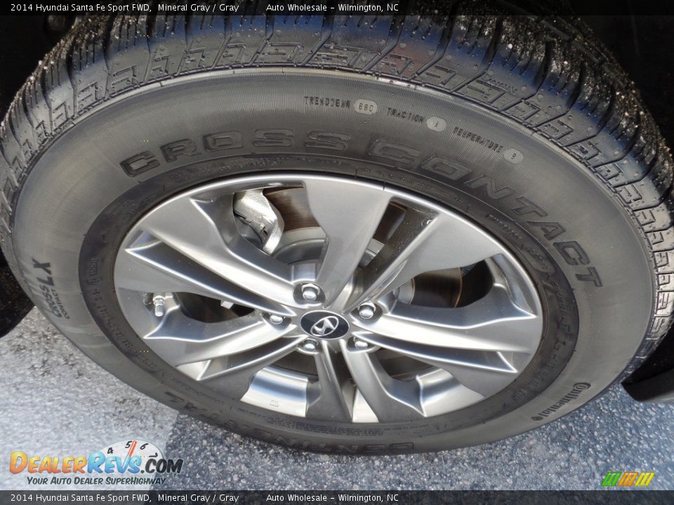 2014 Hyundai Santa Fe Sport FWD Mineral Gray / Gray Photo #7