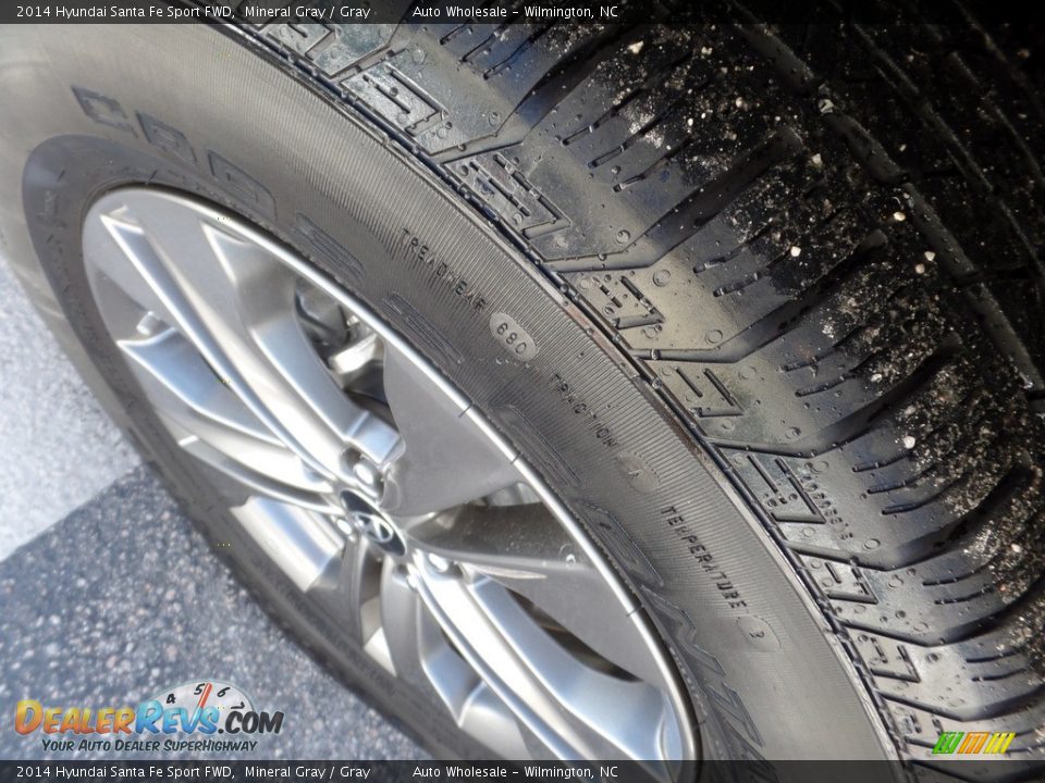 2014 Hyundai Santa Fe Sport FWD Mineral Gray / Gray Photo #8