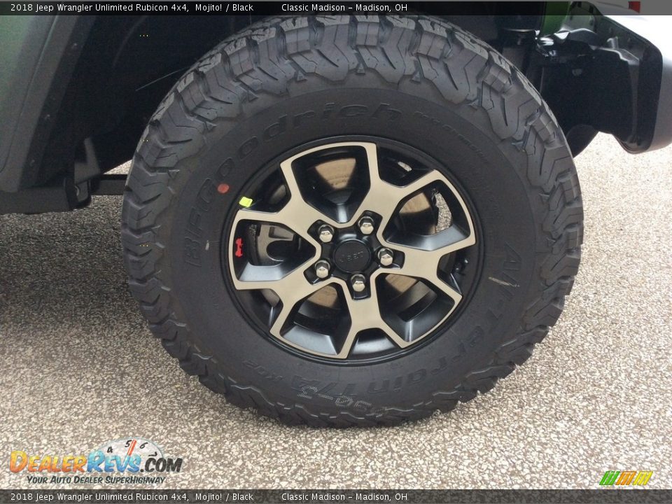 2018 Jeep Wrangler Unlimited Rubicon 4x4 Mojito! / Black Photo #7