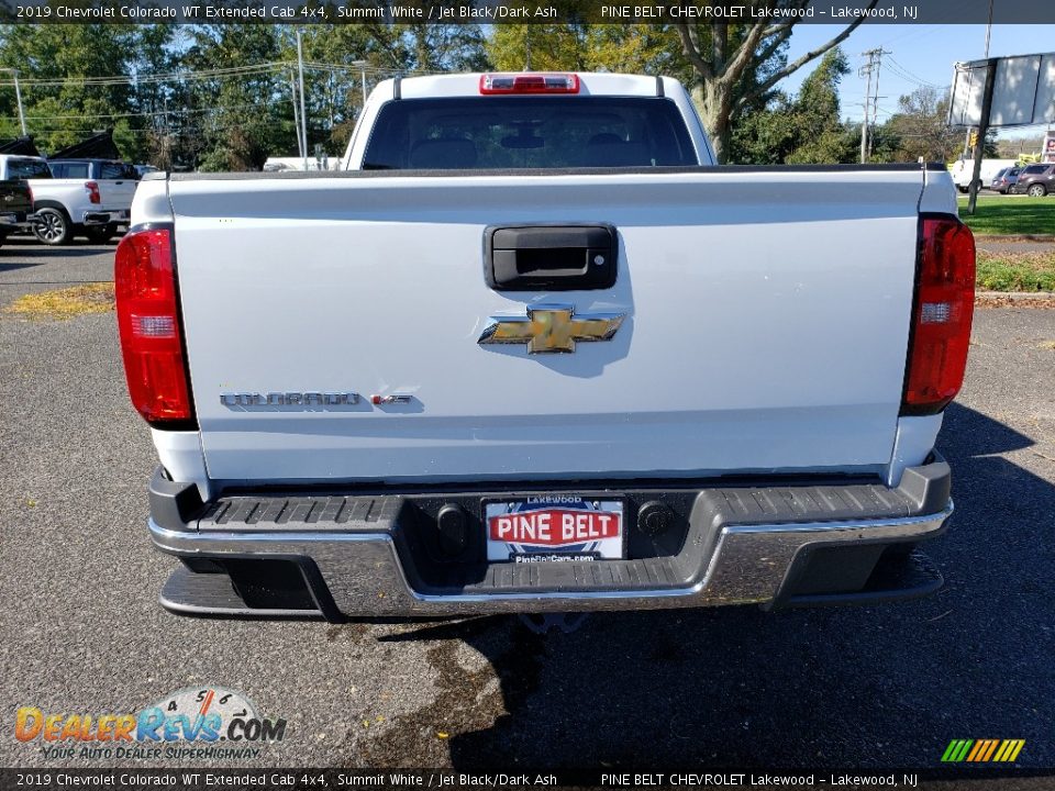 2019 Chevrolet Colorado WT Extended Cab 4x4 Summit White / Jet Black/Dark Ash Photo #5