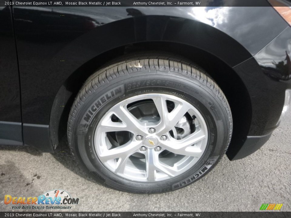 2019 Chevrolet Equinox LT AWD Mosaic Black Metallic / Jet Black Photo #2