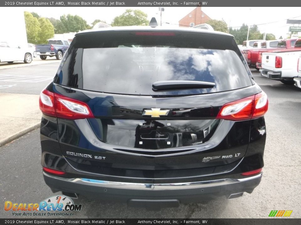 2019 Chevrolet Equinox LT AWD Mosaic Black Metallic / Jet Black Photo #5