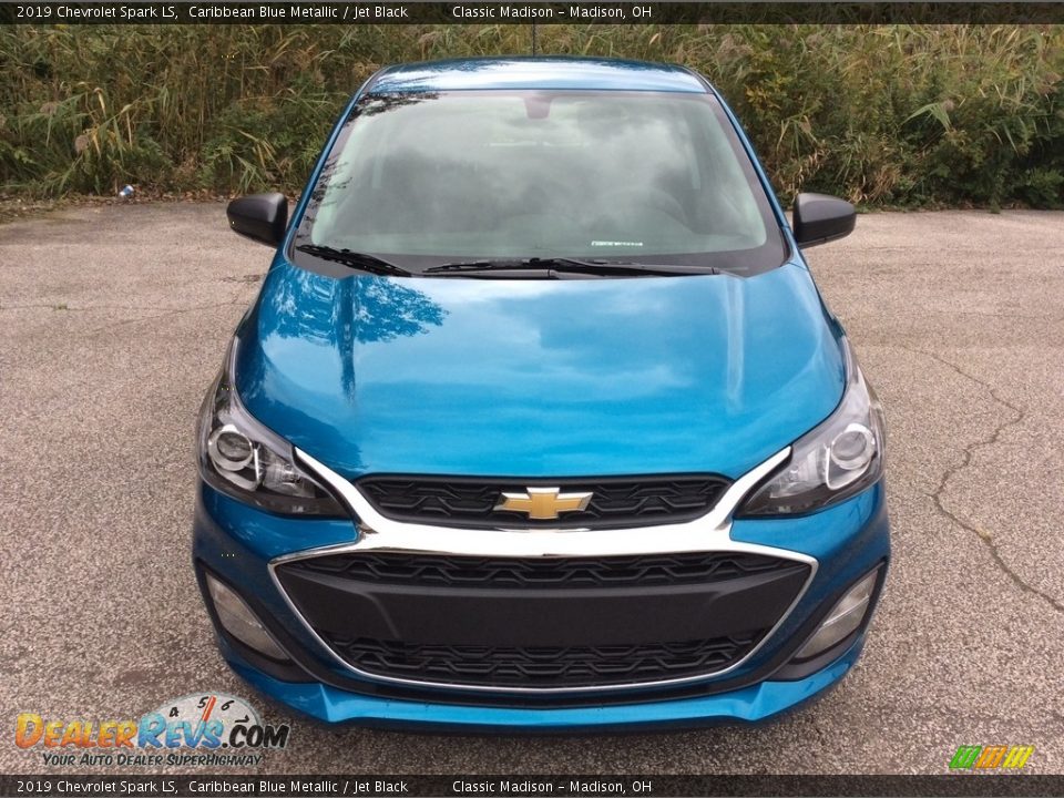 2019 Chevrolet Spark LS Caribbean Blue Metallic / Jet Black Photo #2