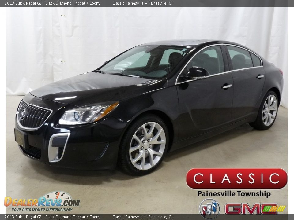 2013 Buick Regal GS Black Diamond Tricoat / Ebony Photo #1