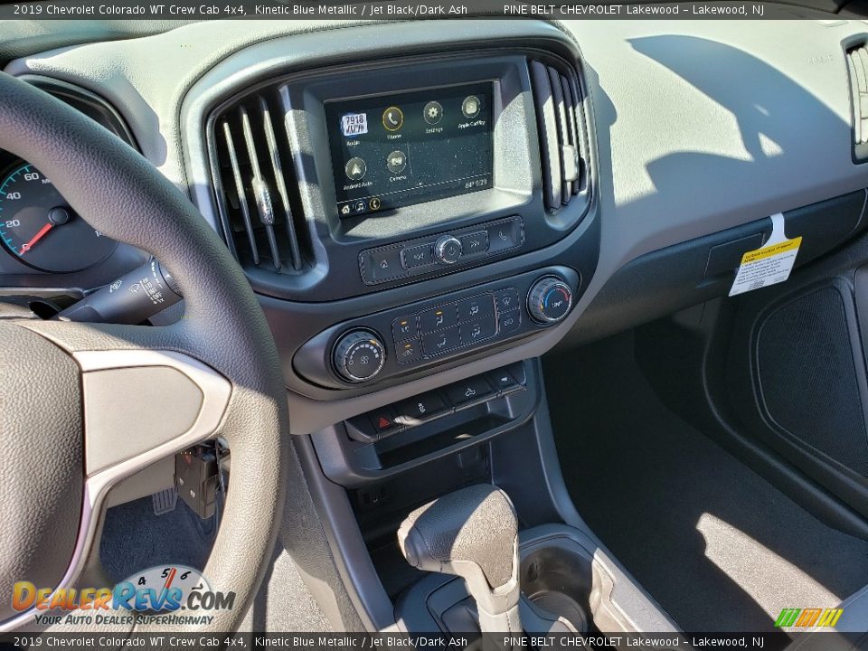 2019 Chevrolet Colorado WT Crew Cab 4x4 Kinetic Blue Metallic / Jet Black/Dark Ash Photo #10