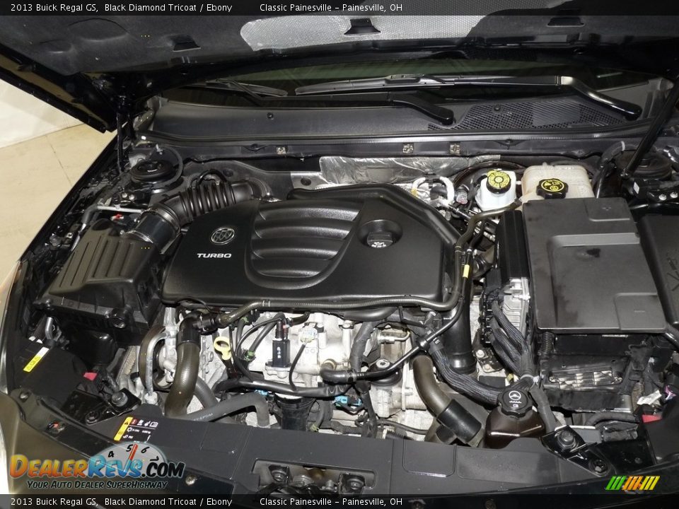 2013 Buick Regal GS Black Diamond Tricoat / Ebony Photo #6