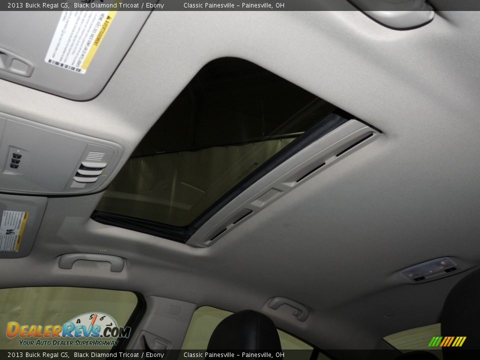 2013 Buick Regal GS Black Diamond Tricoat / Ebony Photo #7