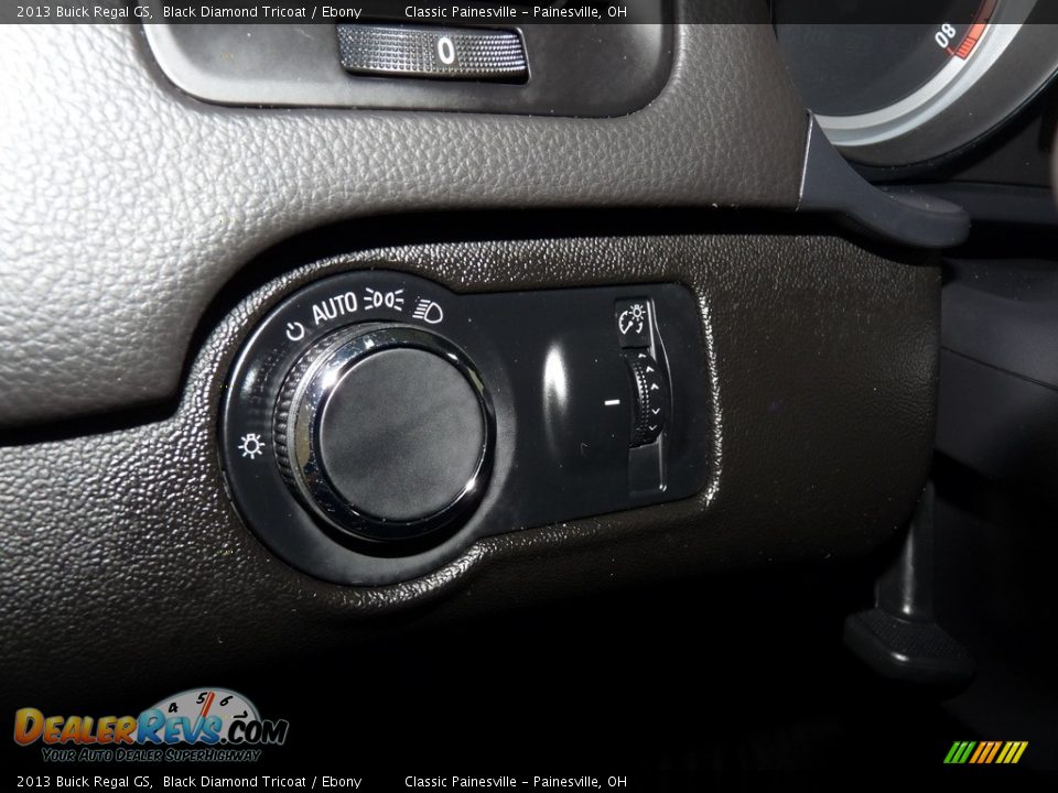 2013 Buick Regal GS Black Diamond Tricoat / Ebony Photo #12