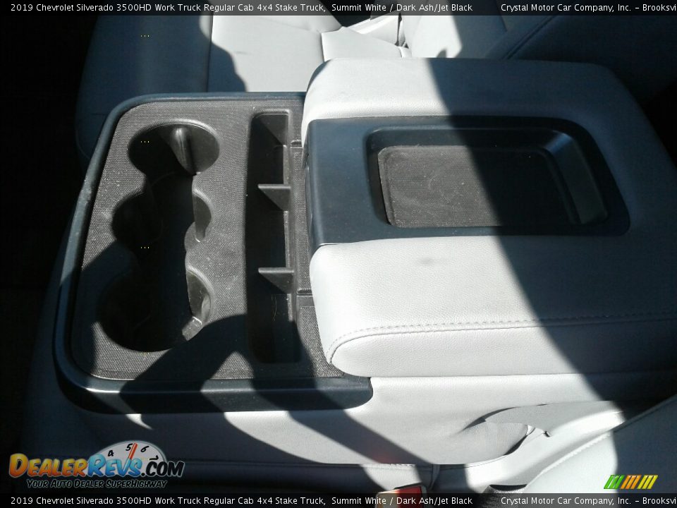 2019 Chevrolet Silverado 3500HD Work Truck Regular Cab 4x4 Stake Truck Summit White / Dark Ash/Jet Black Photo #18
