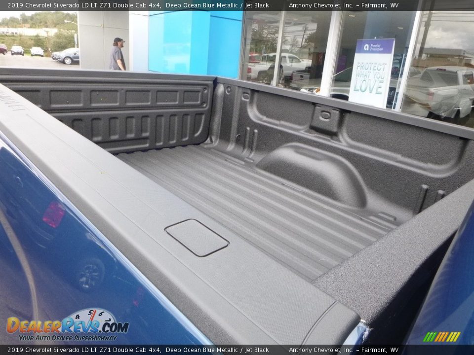 2019 Chevrolet Silverado LD LT Z71 Double Cab 4x4 Deep Ocean Blue Metallic / Jet Black Photo #11