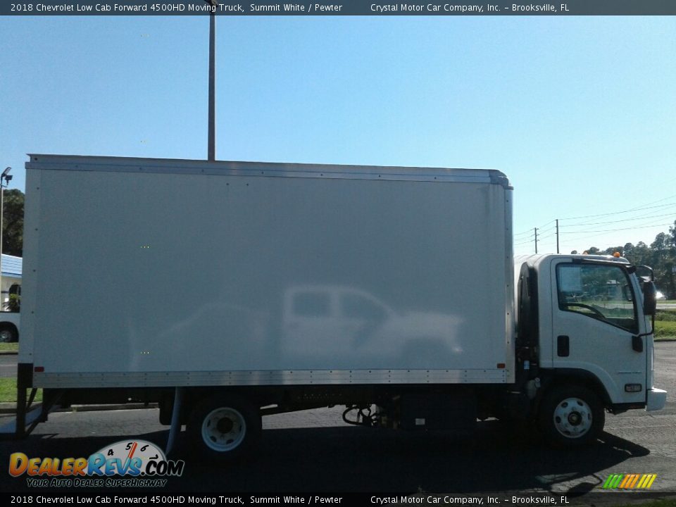 2018 Chevrolet Low Cab Forward 4500HD Moving Truck Summit White / Pewter Photo #6