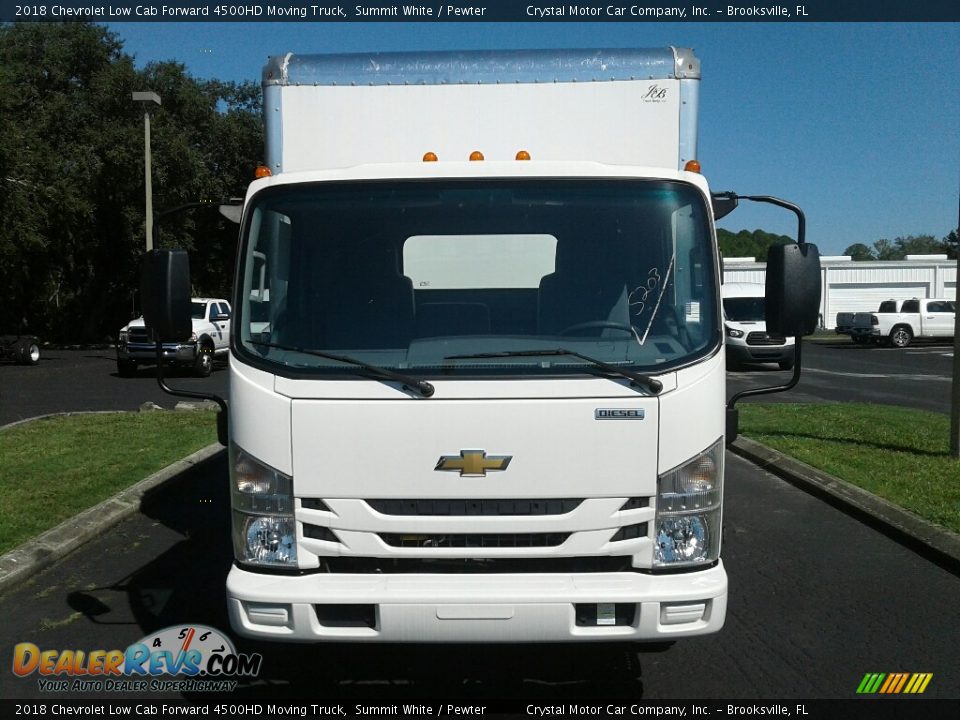 Summit White 2018 Chevrolet Low Cab Forward 4500HD Moving Truck Photo #8