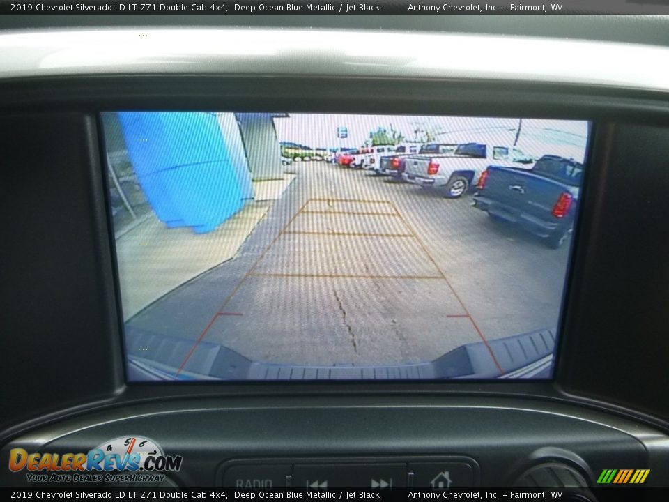 2019 Chevrolet Silverado LD LT Z71 Double Cab 4x4 Deep Ocean Blue Metallic / Jet Black Photo #16