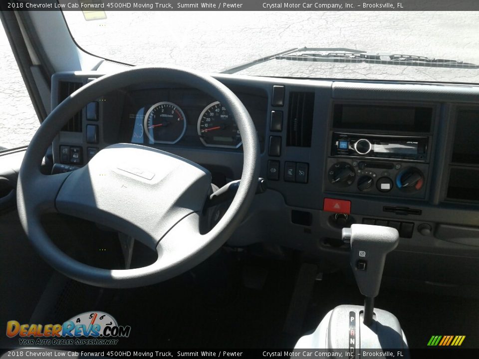 2018 Chevrolet Low Cab Forward 4500HD Moving Truck Summit White / Pewter Photo #13