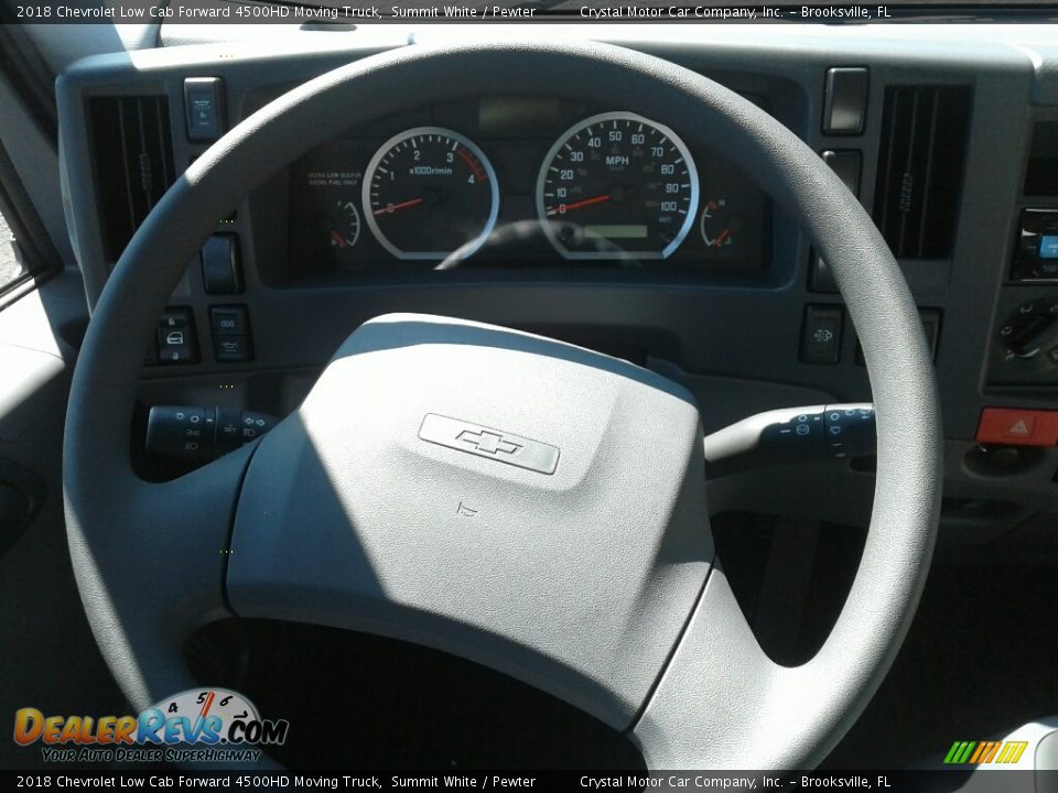 2018 Chevrolet Low Cab Forward 4500HD Moving Truck Summit White / Pewter Photo #14