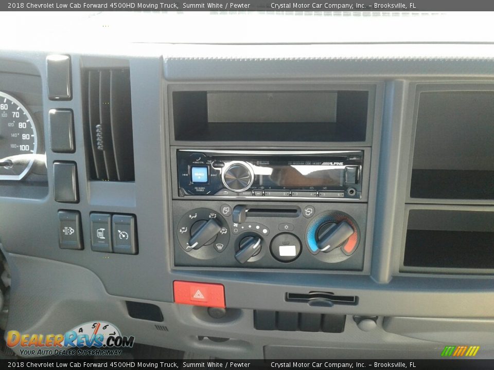 2018 Chevrolet Low Cab Forward 4500HD Moving Truck Summit White / Pewter Photo #15