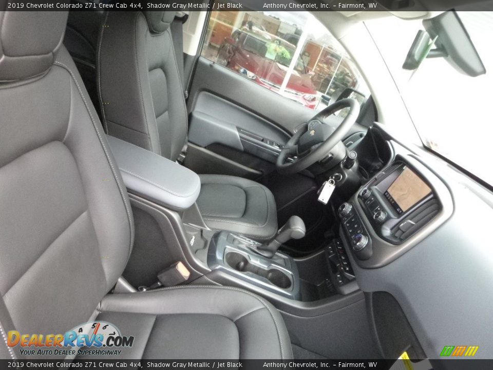 2019 Chevrolet Colorado Z71 Crew Cab 4x4 Shadow Gray Metallic / Jet Black Photo #10