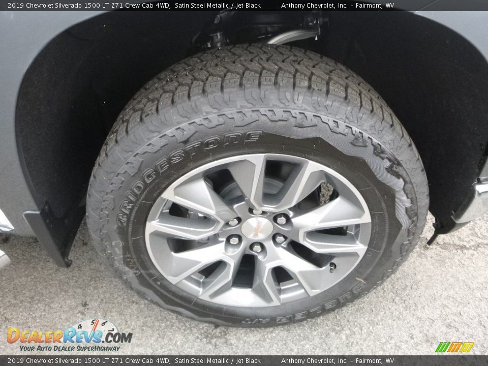 2019 Chevrolet Silverado 1500 LT Z71 Crew Cab 4WD Satin Steel Metallic / Jet Black Photo #2
