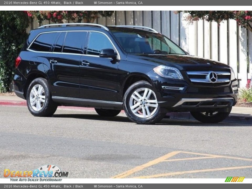 2016 Mercedes-Benz GL 450 4Matic Black / Black Photo #2