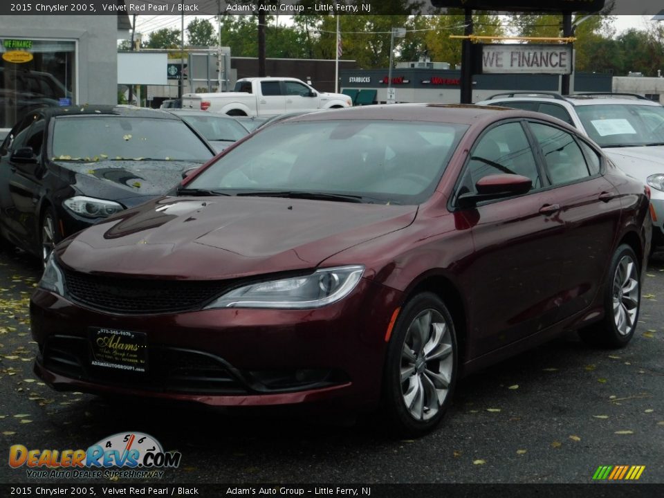 2015 Chrysler 200 S Velvet Red Pearl / Black Photo #2